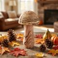 Houten paddenstoel om neer te zetten, decoratieve paddenstoel, Paulowniahout Ø15cm H28cm | Floristik24.nl