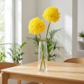 Allium Gele Bloem Kunstui 80cm Ø14,5cm 2st | Floristik24.nl