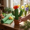 Bloemist crêpepapier groen 50x250cm | Floristik24.nl