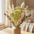 Droogdecoratie wilde distel lichtgroen 85g | Floristik24.nl