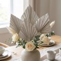Palmspear witgekalkt 10cm - 15cm L33cm 65 stuks | Floristik24.nl