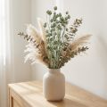 Aardbeististels in metallic groen Ø1cm–2cm L55cm 100g | Floristik24.nl