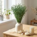 Gedroogd vlasgras, groen, 50-55 cm, decoratief doe-het-zelf | Floristik24.nl