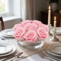 Eeuwige Rozen Medium Ø4-4,5cm Roze 8 st | Floristik24.nl