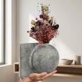 Droogbloemen paarse klaver strobloemen vlas dille 35cm 150g | Floristik24.nl