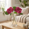 Kunsthortensia's Roze Tak Bloemblaadjes 43cm 2st | Floristik24.nl