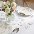Hartmix Wit 3,3 cm - 7 cm 54 st | Floristik24.nl