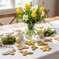 Bloemen en bijtjes voor het strooien oranje houten strooidecoratie voorjaar 36 st | Floristik24.nl