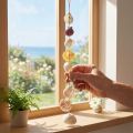 Decoratieve hanger maritieme schelpendecoratie naturel Ø5–10cm 70cm | Floristik24.nl
