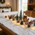 Sneeuwmat Kunstsneeuwkleed Deco Wit 600×45cm | Floristik24.nl