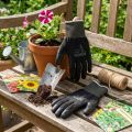 Kixx Nylon Tuinhandschoenen Maat 10 Zwart | Floristik24.nl