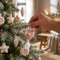Kerstboomdecoratie glas Kerstboomdecoratie pastel 12 stuks | Floristik24.nl