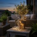 LED-lichtsnoer kerstverlichting timer buiten 180cm | Floristik24.nl