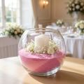 Gekleurd zand 0,5 mm roze 2 kg | Floristik24.nl