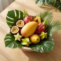 Kunstmatige mango als exotisch decoratief fruit voor in huis | Floristik24.nl