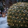 LED-lichtnet 384 warm wit 3m x 3m voor buitengebruik | Floristik24.nl