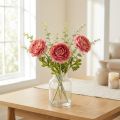 Kunstmatige ranunculus als boeket voor een elegante en onderhoudsvriendelijke decoratie, 51 cm, 3 stuks | Floristik24.nl