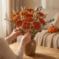 Achillea Oranje gedroogde bloemen, duizendblad, 45-60 cm, 1 kg | Floristik24.nl