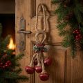 Kerstdecoratie, rode bellen