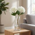 Kunstmatige hortensiabloem voor een elegant, modern interieur, 80 cm, 2 stuks | Floristik24.nl