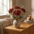 Duizendblad kunstbloemen rood Achillea kunstmatig H30cm 6 stuks | Floristik24.nl