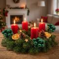 Mini kerstballen op draad Ø25mm glas groen 140st | Floristik24.nl