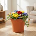 Pot “Irys” kunststof terracotta Ø38cm H31cm 1 st | Floristik24.nl