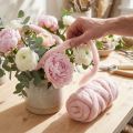 Lunte Roze Wol Lunte