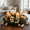 Mini kerstballen crème mix mat/glanzend Ø25mm 140st | Floristik24.nl