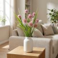Kunstbloemen bolbloem allium sierui kunst roze 45cm | Floristik24.nl