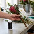 Decoratief geëmailleerd draad, zwart, Ø0,50 mm, 50 m, 100 g | Floristik24.nl