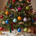 Glanzende kerstballen, set van 10, diverse kleuren, 95 mm | Floristik24.nl