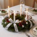 Decoratielint zilver met draadrand 15mm 25m | Floristik24.nl