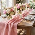 Tafellint jute roze 50cm x 910cm | Floristik24.nl
