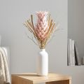 Exotische kunstbloem roze grote ananasbloesem 74cm | Floristik24.nl