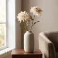 Chrysant Kunstmatige Decoratieve Bloemen Crème L72cm 2st | Floristik24.nl