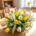 Parelkopspelden Ø6mm 65mm appelgroen | Floristik24.nl