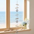 Raamdecoratie maritieme reddingsboeien houten decoratie zomer 90cm | Floristik24.nl