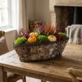 Plantenschaal plantenmand berken ranken siermand 17×15×34cm | Floristik24.nl