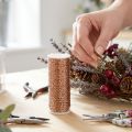 Bouillon effect draad 100g koper voor knutselen, decoratie en sieradenontwerp | Floristik24.nl