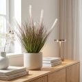 Kunstgras in pot Uiengras kunstplant H57cm | Floristik24.nl