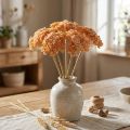 Duizendblad kunst kunstbloemen oranje 50cm 5st in bos | Floristik24.nl
