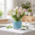 Decoratiekorrels lichtblauwe sierstenen 2mm - 3mm 2kg | Floristik24.nl