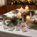 Glinsterende kerstboom om te strooien 4 cm 48 st | Floristik24.nl