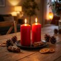 Stompkaars 150/80 rood 6st | Floristik24.nl
