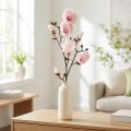 Kunstmatige Magnolia Tak Roze Bloemen Ø8cm L100cm | Floristik24.nl