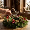Kerstdecoratie ster, adventsdecoratie, ster hanger zilver B15.5cm | Floristik24.nl