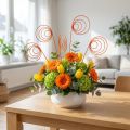 Rietrol oranje 25 stuks | Floristik24.nl
