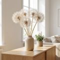 Reuze paardenbloem decoratieve gedroogde bloemen voor een modern interieur, 12 cm, 4 stuks | Floristik24.nl