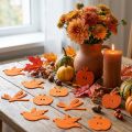 Viltstrooier decoratie oranje 24st | Floristik24.nl